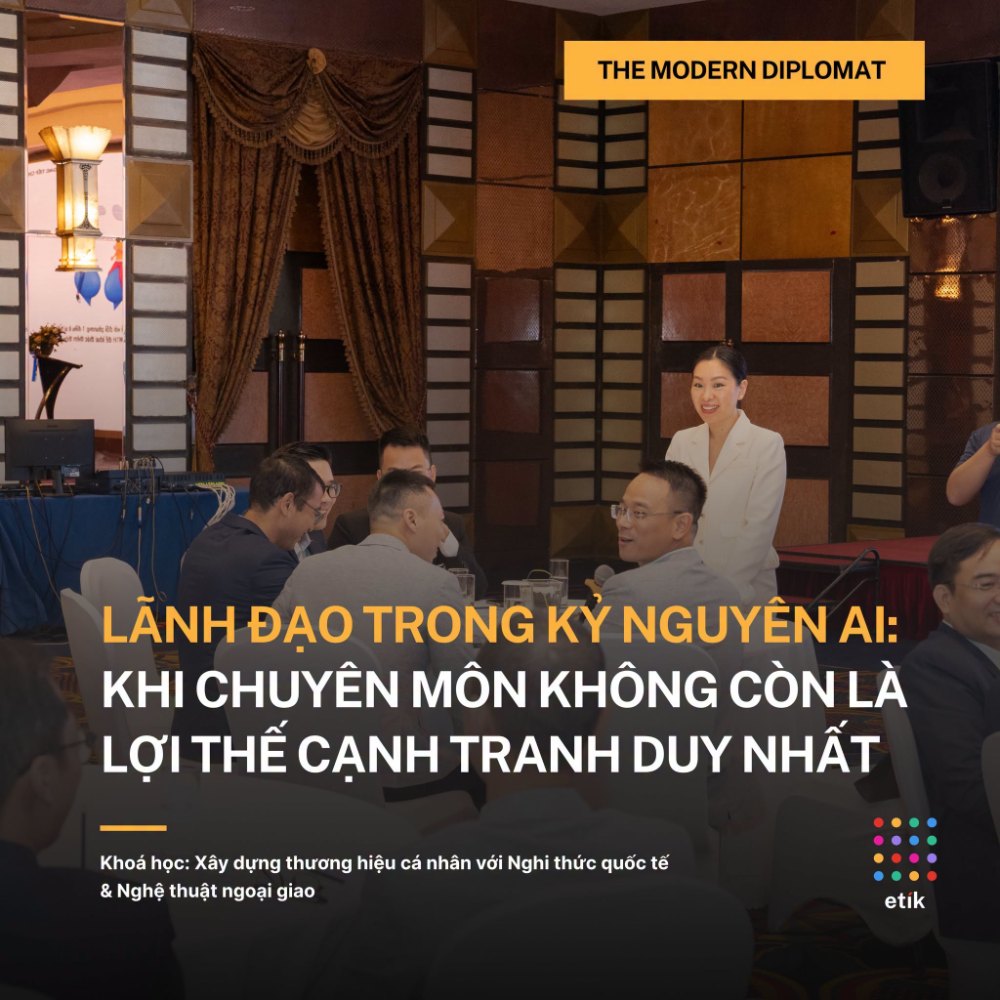 Lãnh đạo trong kỷ nguyên AI: Khi chuyên môn không còn là lợi thế cạnh tranh duy nhất