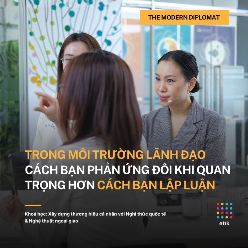 Trong môi trường lãnh đạo, cách bạn phản ứng đôi khi quan trọng hơn cách bạn lập luận