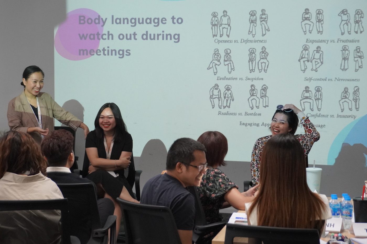 Lớp đào tạo Business Etiquette tại doanh nghiệp