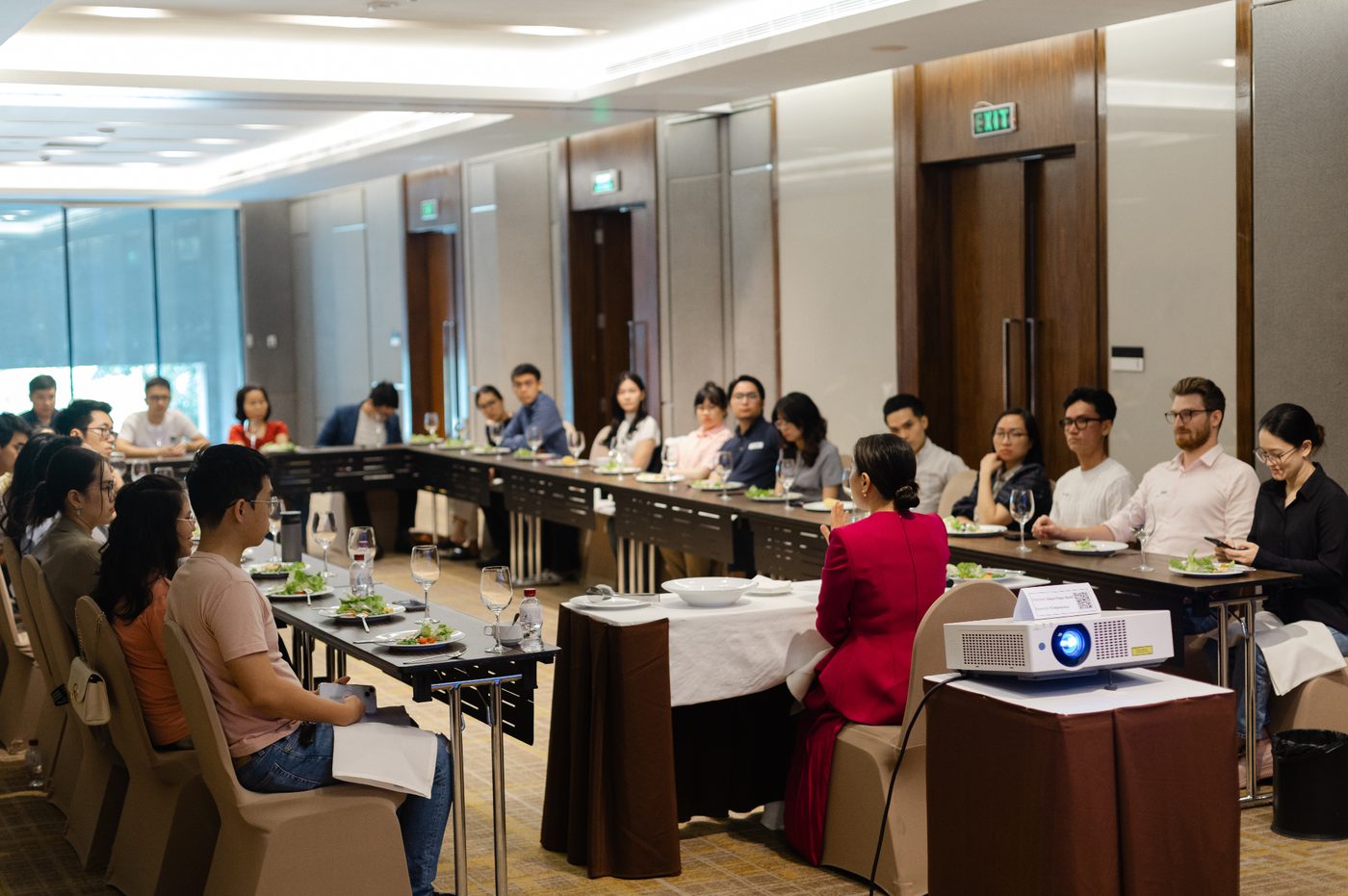 Buổi đào tạo nghi thức cho đội ngũ doanh nghiệp